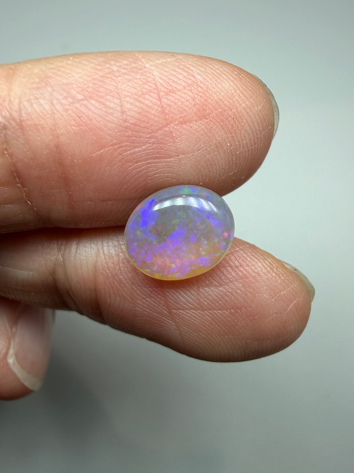 Crystal Stars. Lightning Ridge Solid Opal. 2.30 Ct