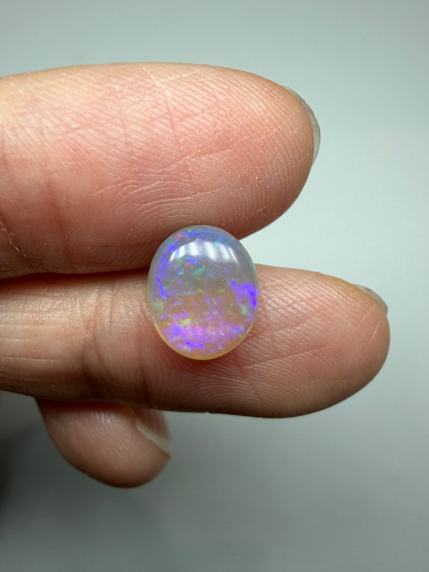 Crystal Stars. Lightning Ridge Solid Opal. 2.30 Ct