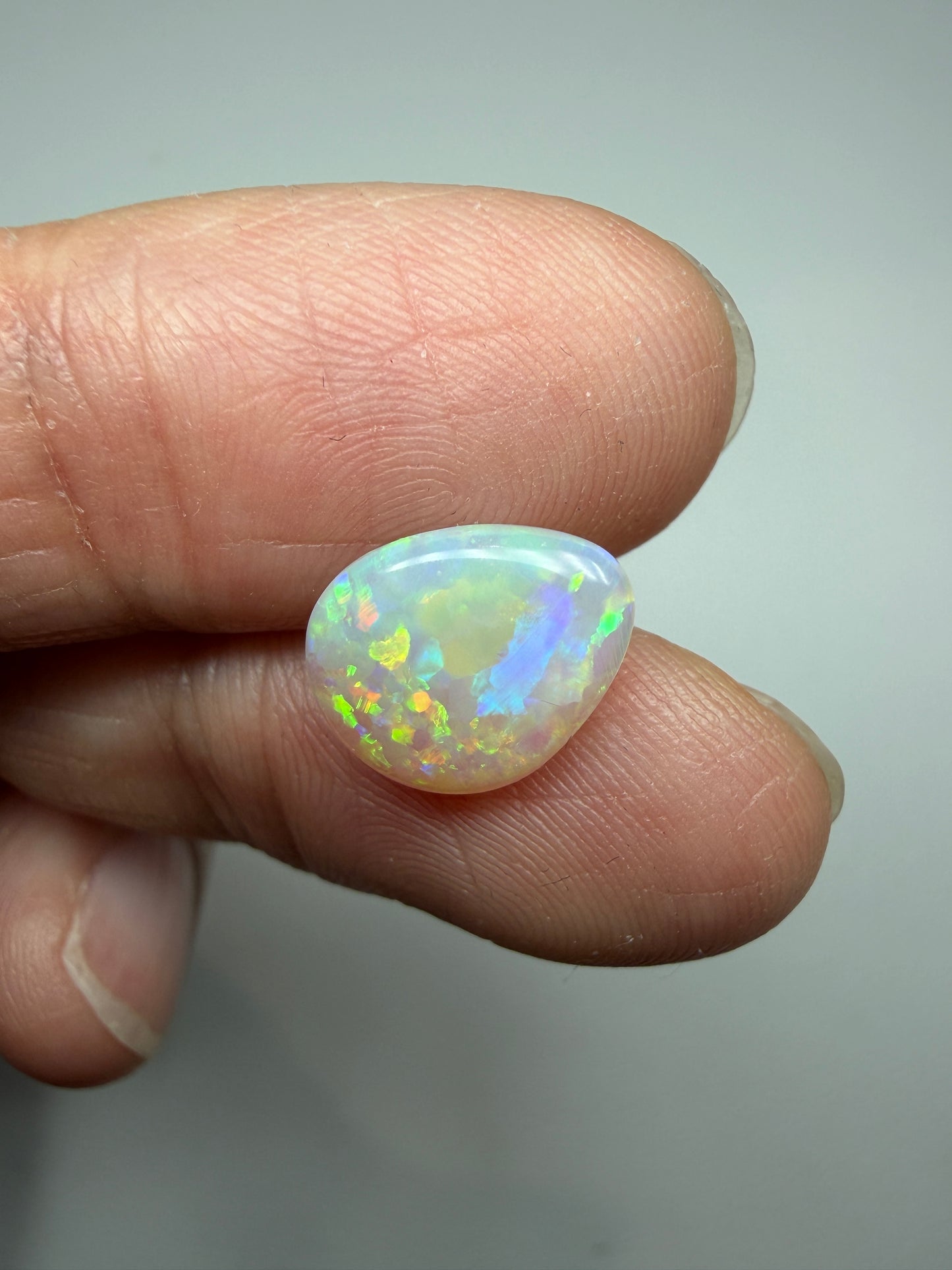 Citrus Leaves. Lightning Ridge Solid Opal. 1.94 Ct