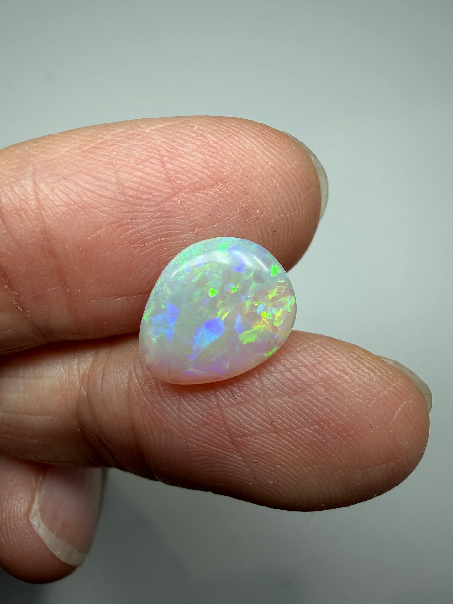 Citrus Leaves. Lightning Ridge Solid Opal. 1.94 Ct