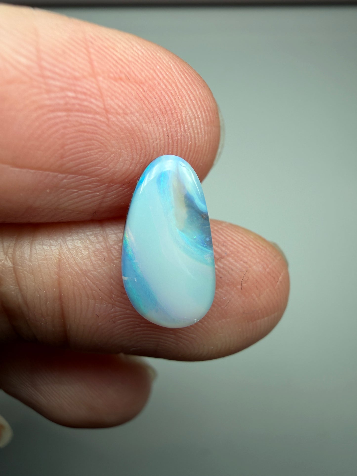 Ocean Spray. Solid Boulder Opal. 2.06 Ct
