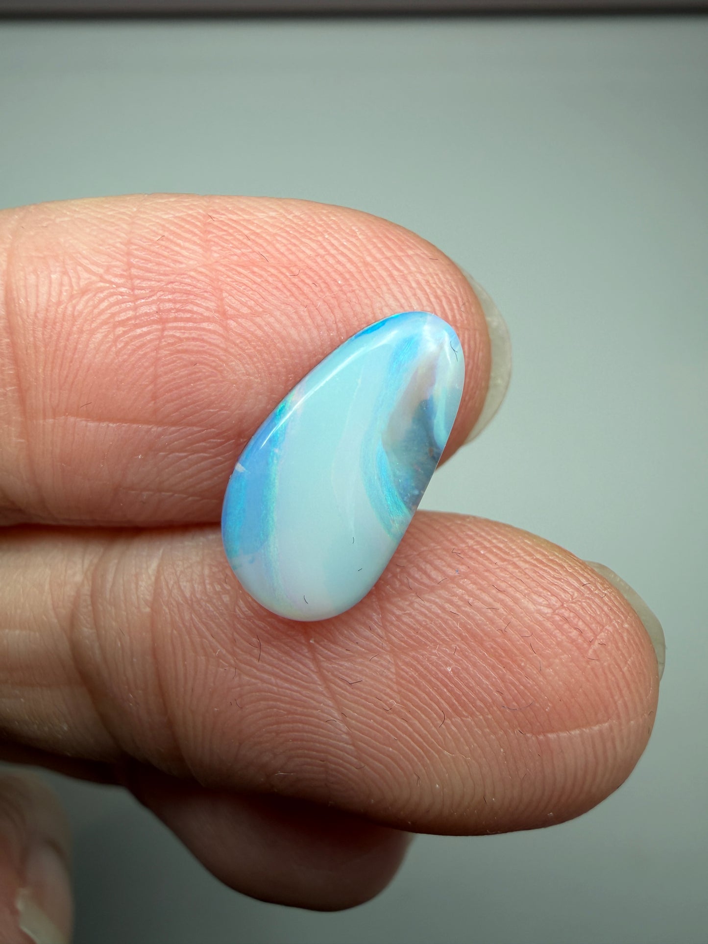 Ocean Spray. Solid Boulder Opal. 2.06 Ct