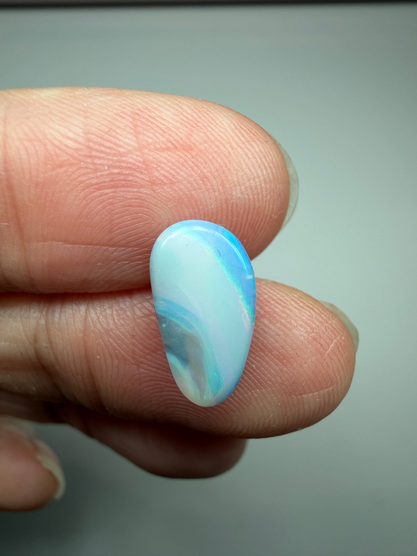 Ocean Spray. Solid Boulder Opal. 2.06 Ct