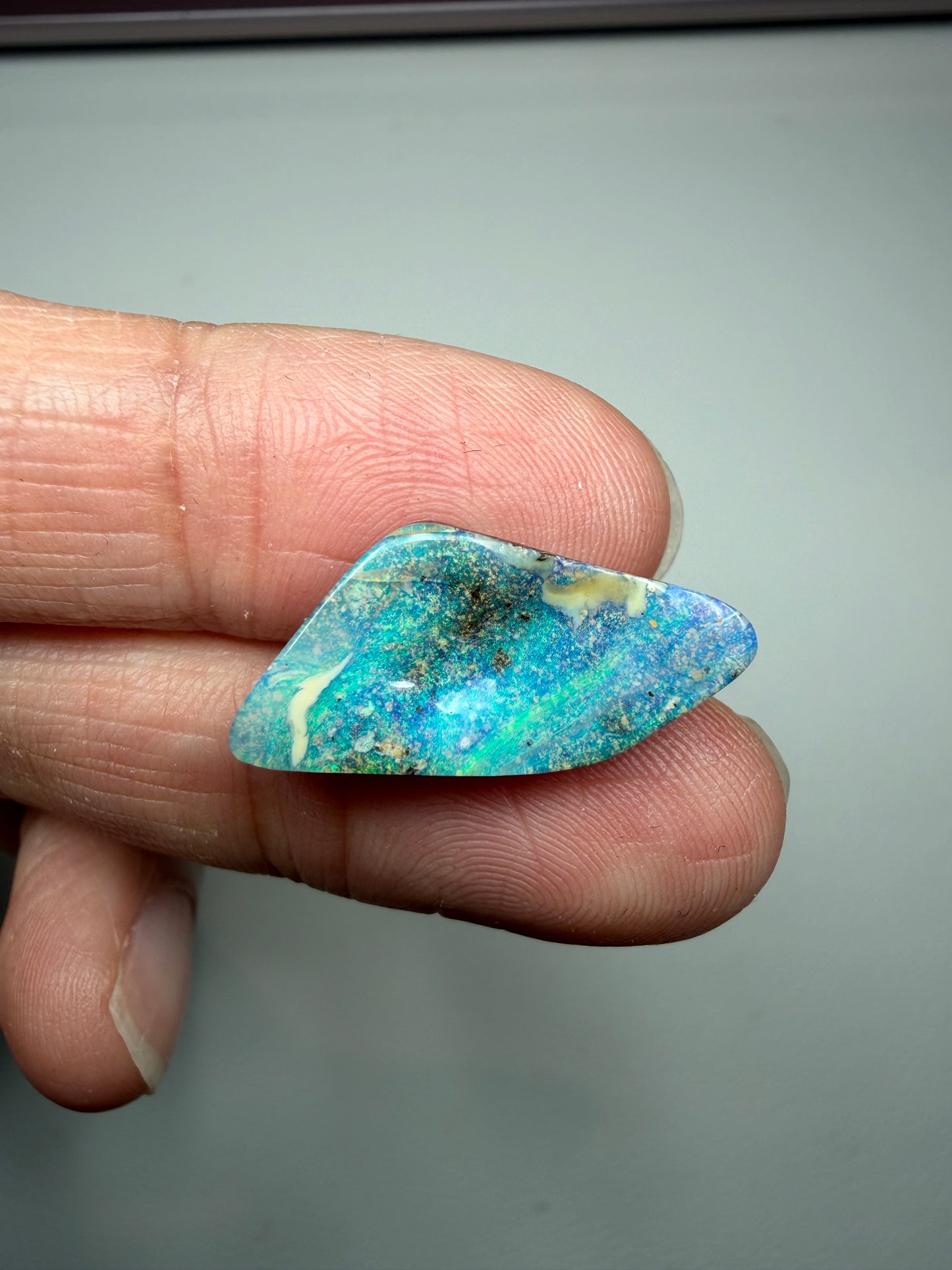 Designer Set. Solid Boulder Opal Pair. 9.90 Ct
