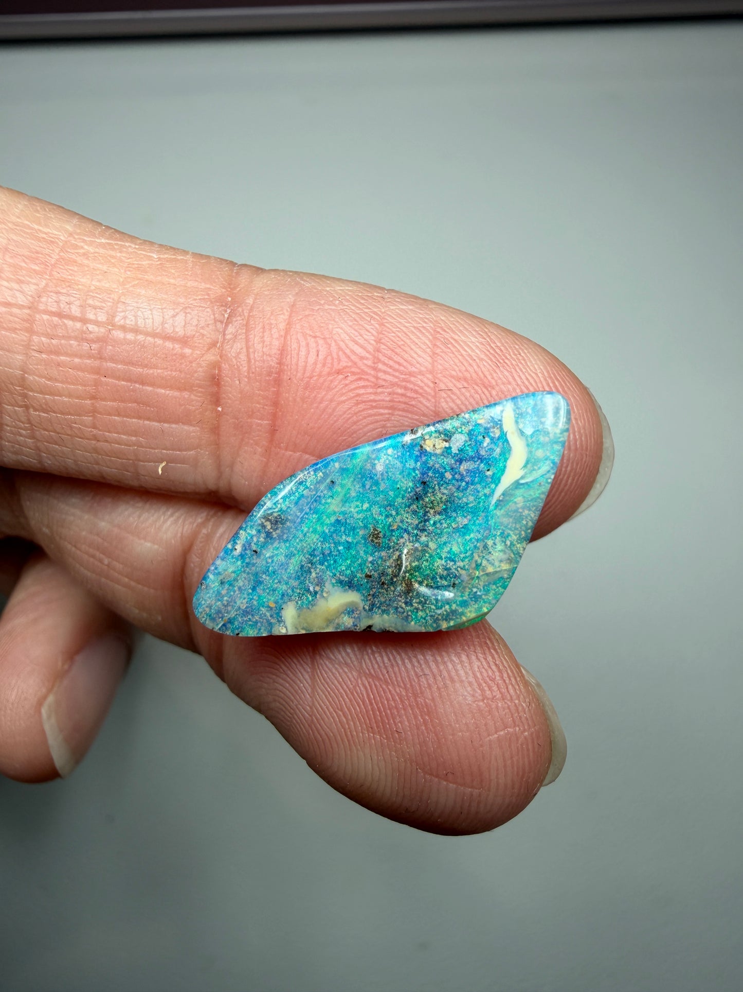 Designer Set. Solid Boulder Opal Pair. 9.90 Ct