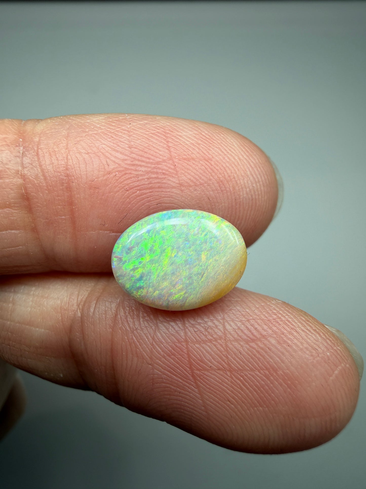 Champagne Fizz. Solid Boulder Opal. 2.49 Ct