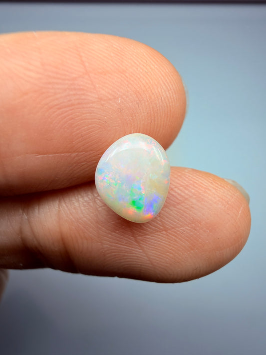 Pastel Drop. Solid Boulder Opal. 1.08 Ct