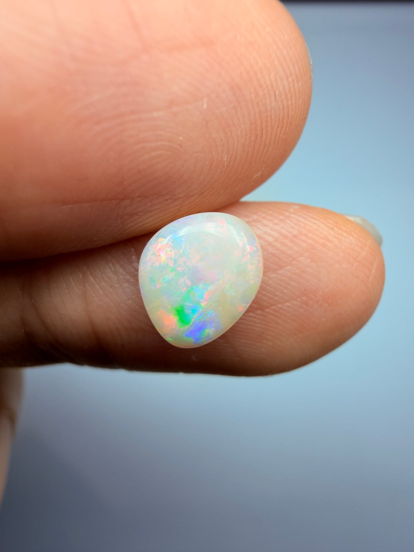 Pastel Drop. Solid Boulder Opal. 1.08 Ct