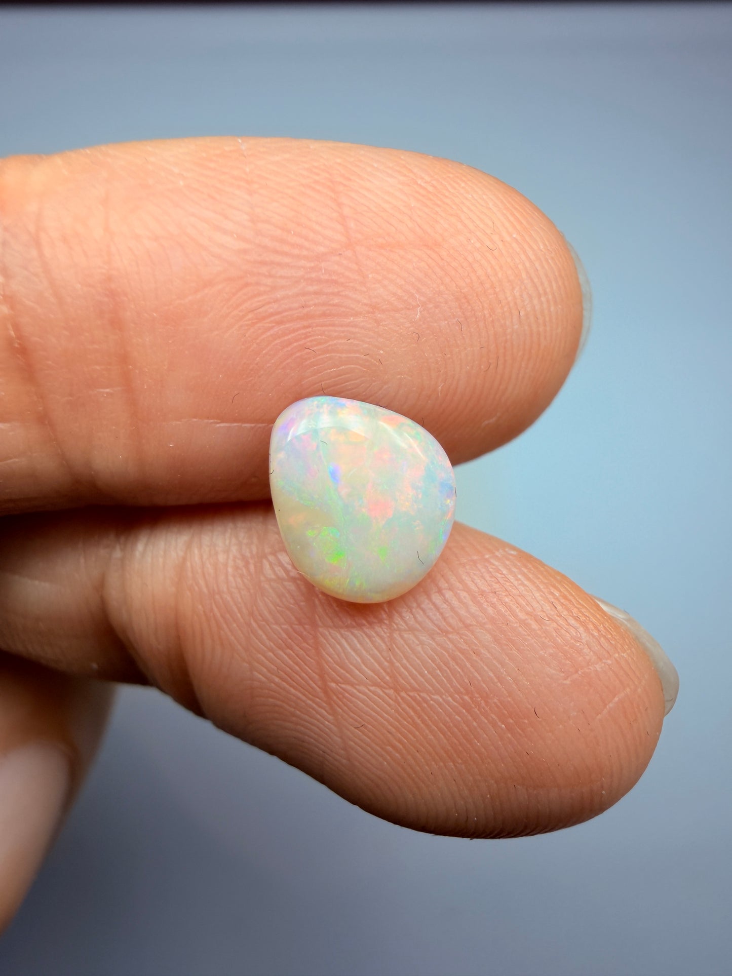 Pastel Drop. Solid Boulder Opal. 1.08 Ct