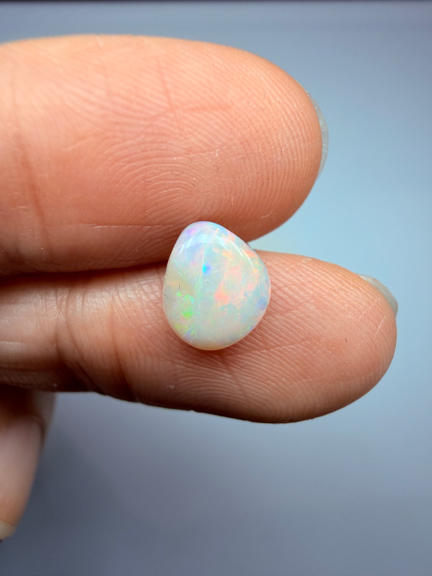 Pastel Drop. Solid Boulder Opal. 1.08 Ct
