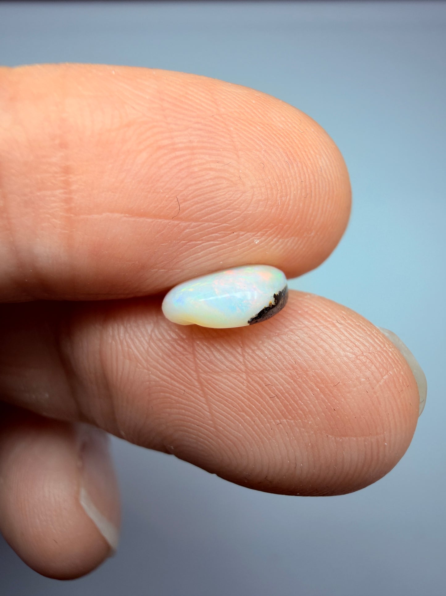 Pastel Drop. Solid Boulder Opal. 1.08 Ct
