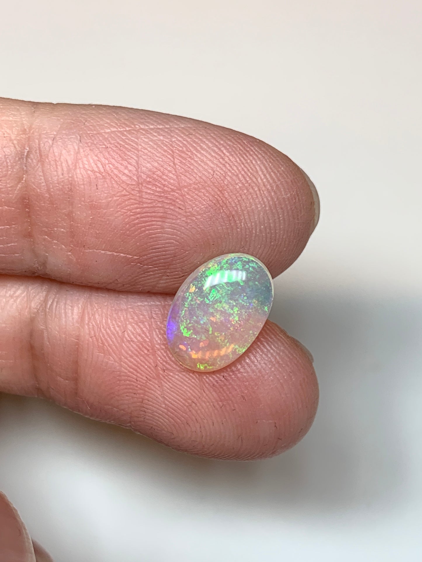 Mint Cool. Lightning Ridge Crystal Opal. 1.47 Ct