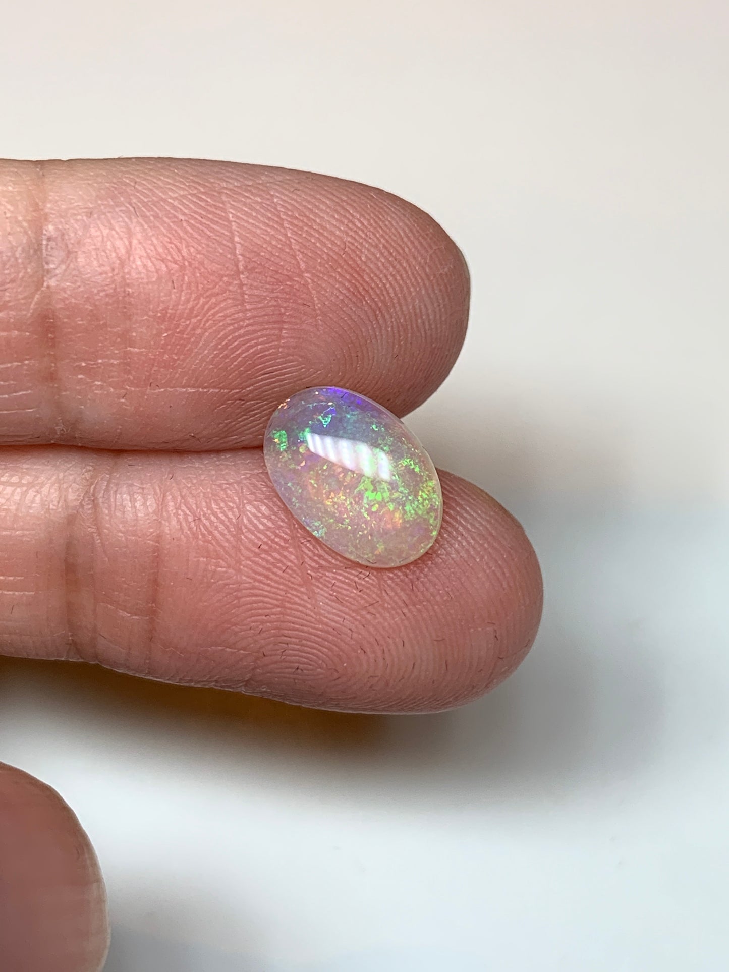 Mint Cool. Lightning Ridge Crystal Opal. 1.47 Ct