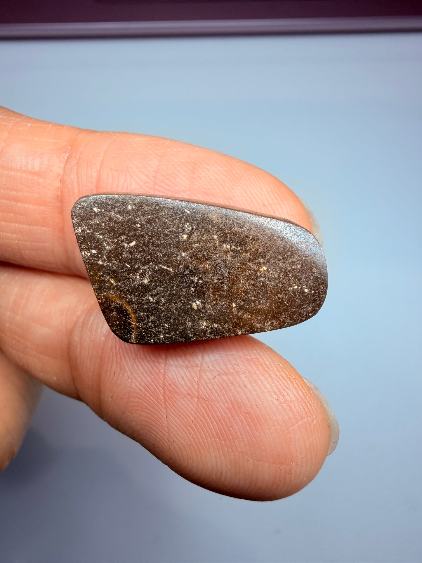 Red Tailplane. Solid Boulder Opal. 8.8 Ct