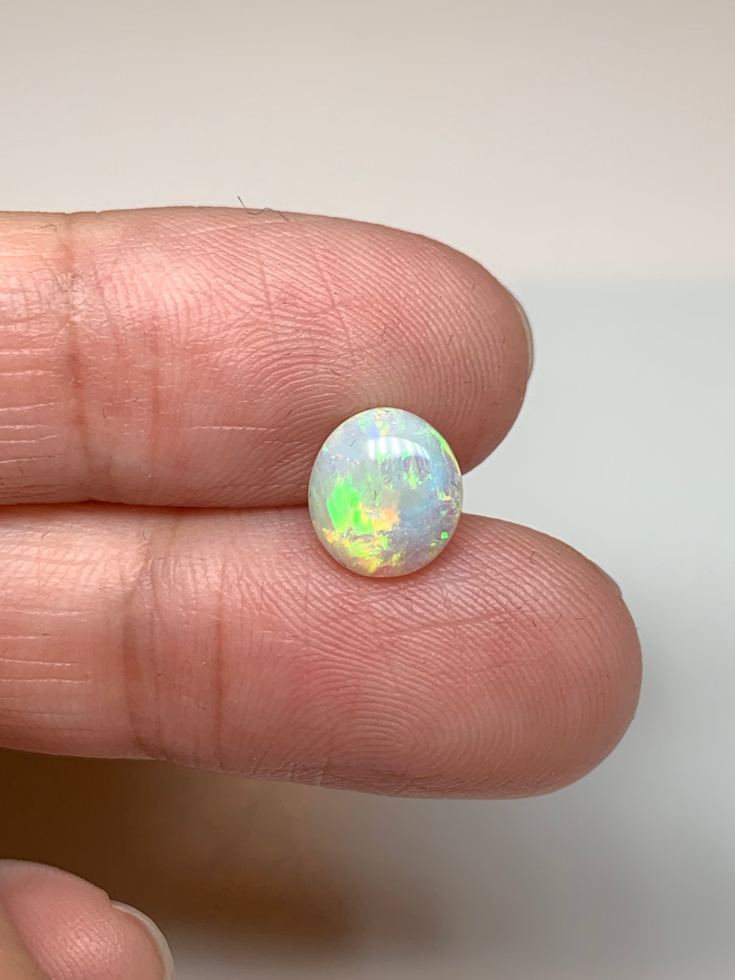 Orange Flames. Lightning Ridge Opal. 1.23 Ct