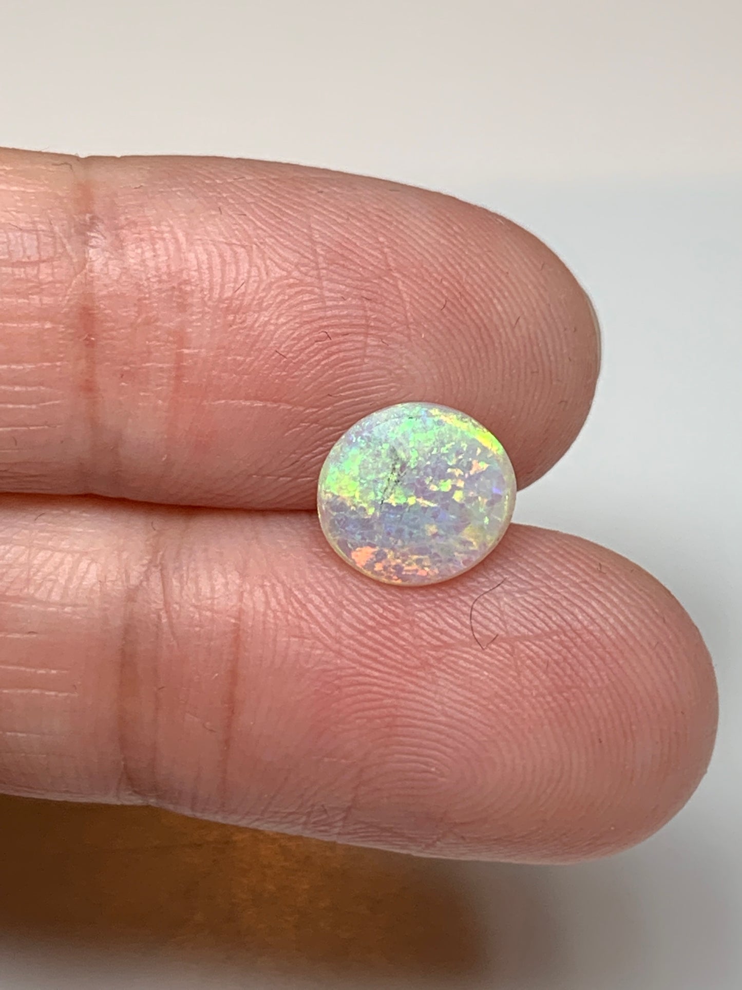 Orange Flames. Lightning Ridge Opal. 1.23 Ct