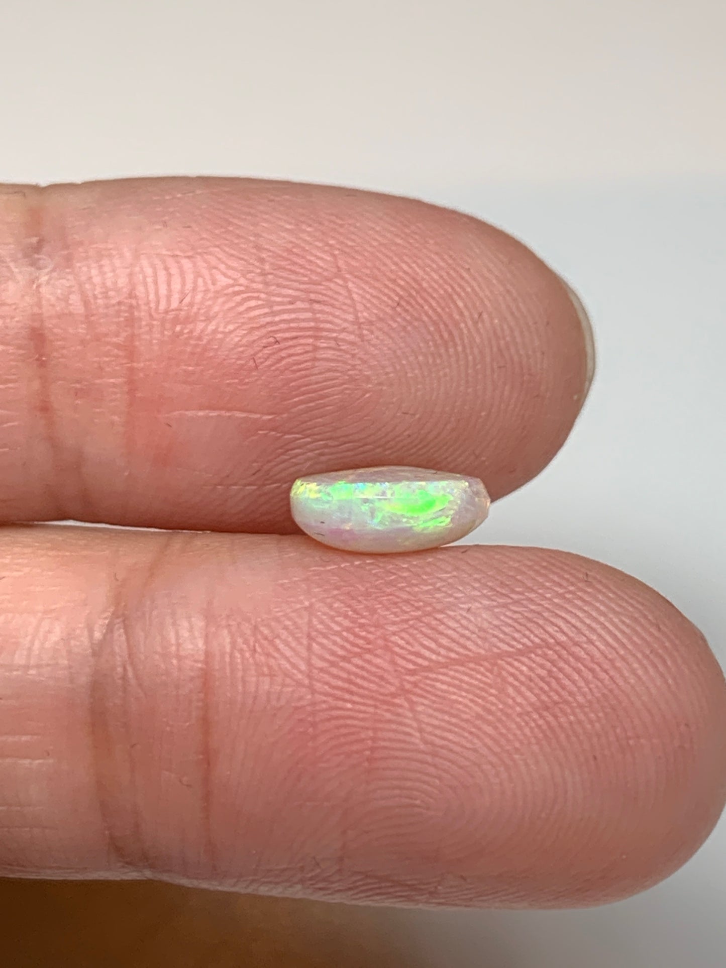 Orange Flames. Lightning Ridge Opal. 1.23 Ct