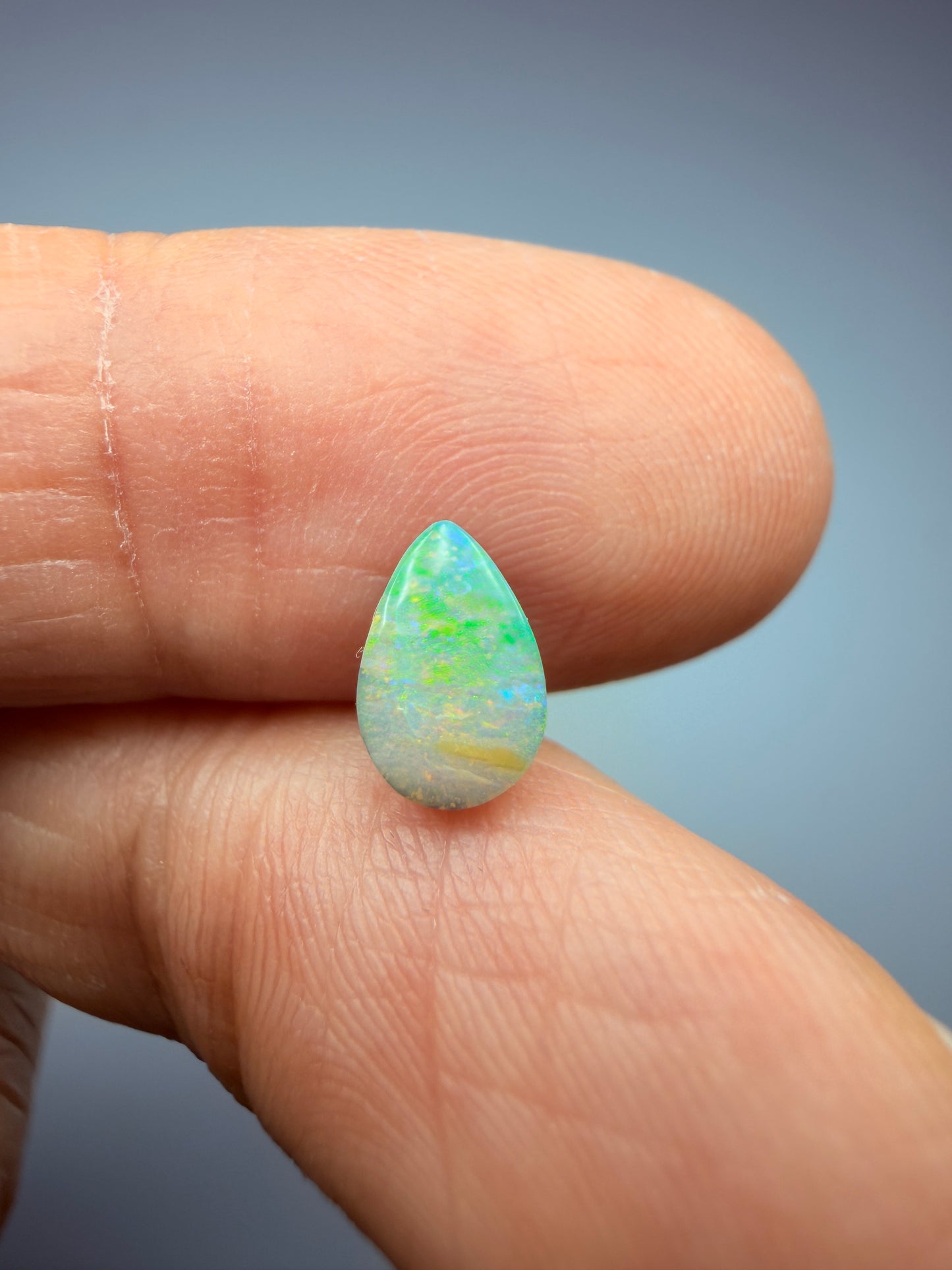 Droplet Duet. Solid Boulder Opal Pair. 1.08 Ct