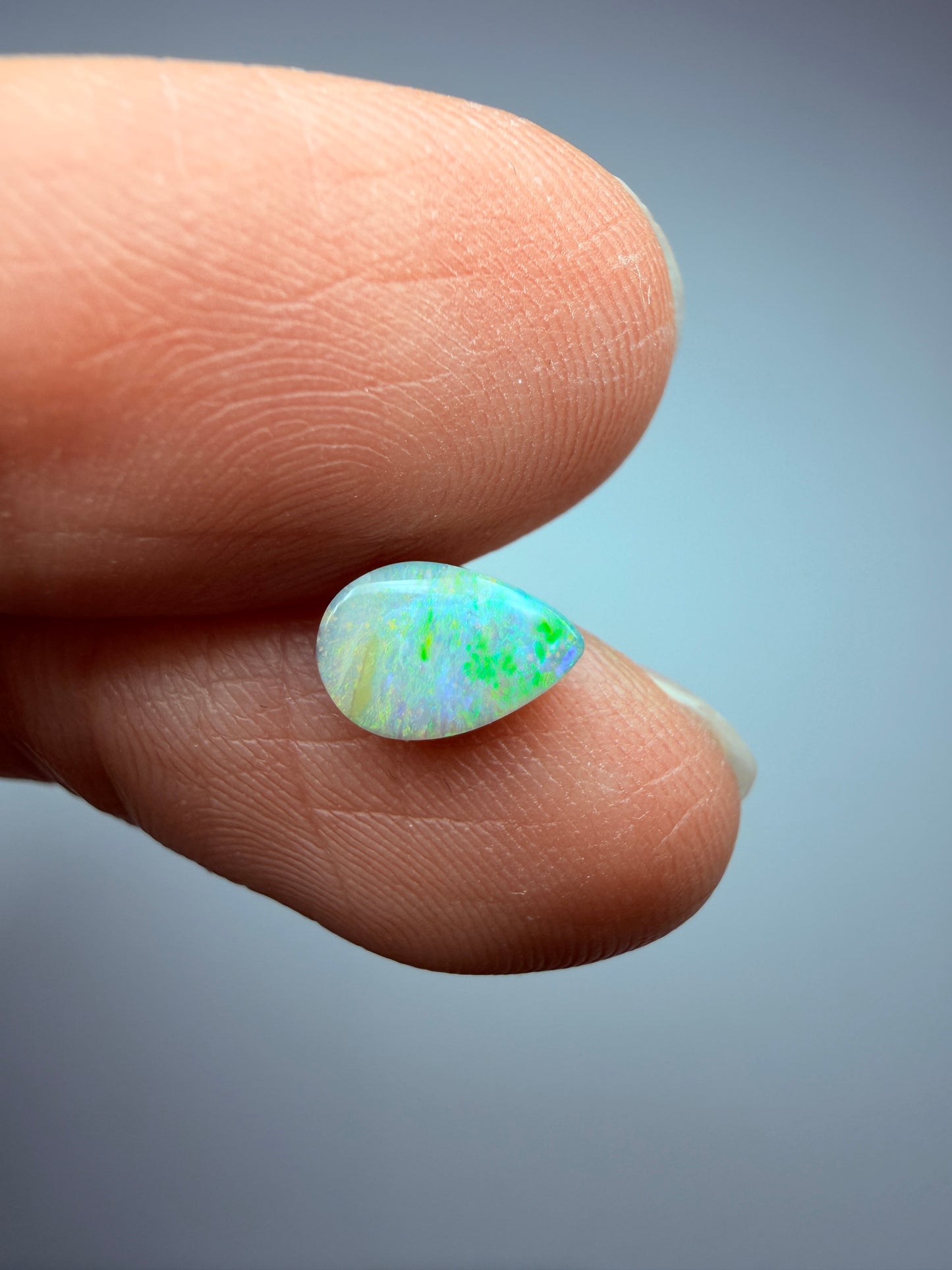 Droplet Duet. Solid Boulder Opal Pair. 1.08 Ct