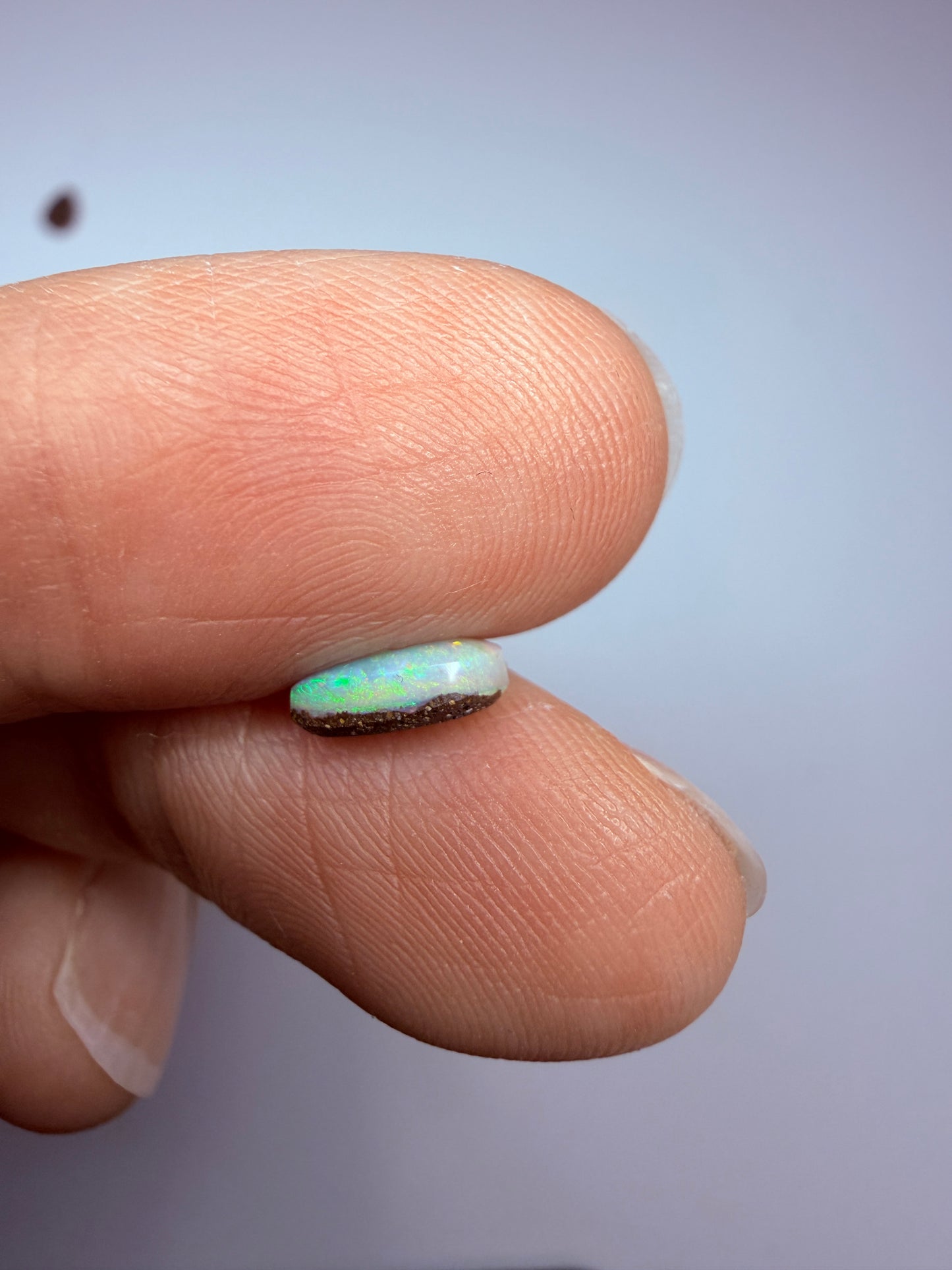 Droplet Duet. Solid Boulder Opal Pair. 1.08 Ct