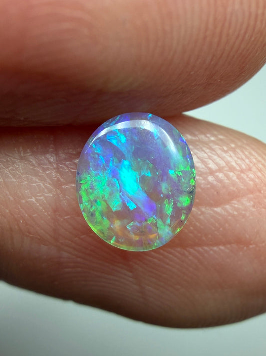 Crystal Calling. Lightning Ridge Solid Crystal Opal. 0.57 Ct