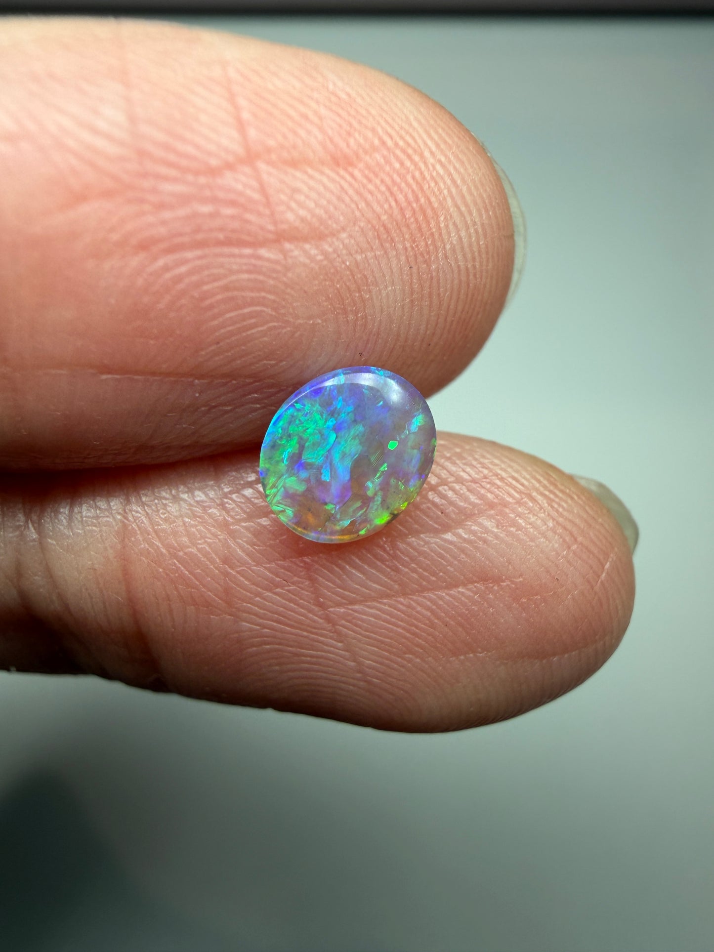Crystal Calling. Lightning Ridge Solid Crystal Opal. 0.57 Ct