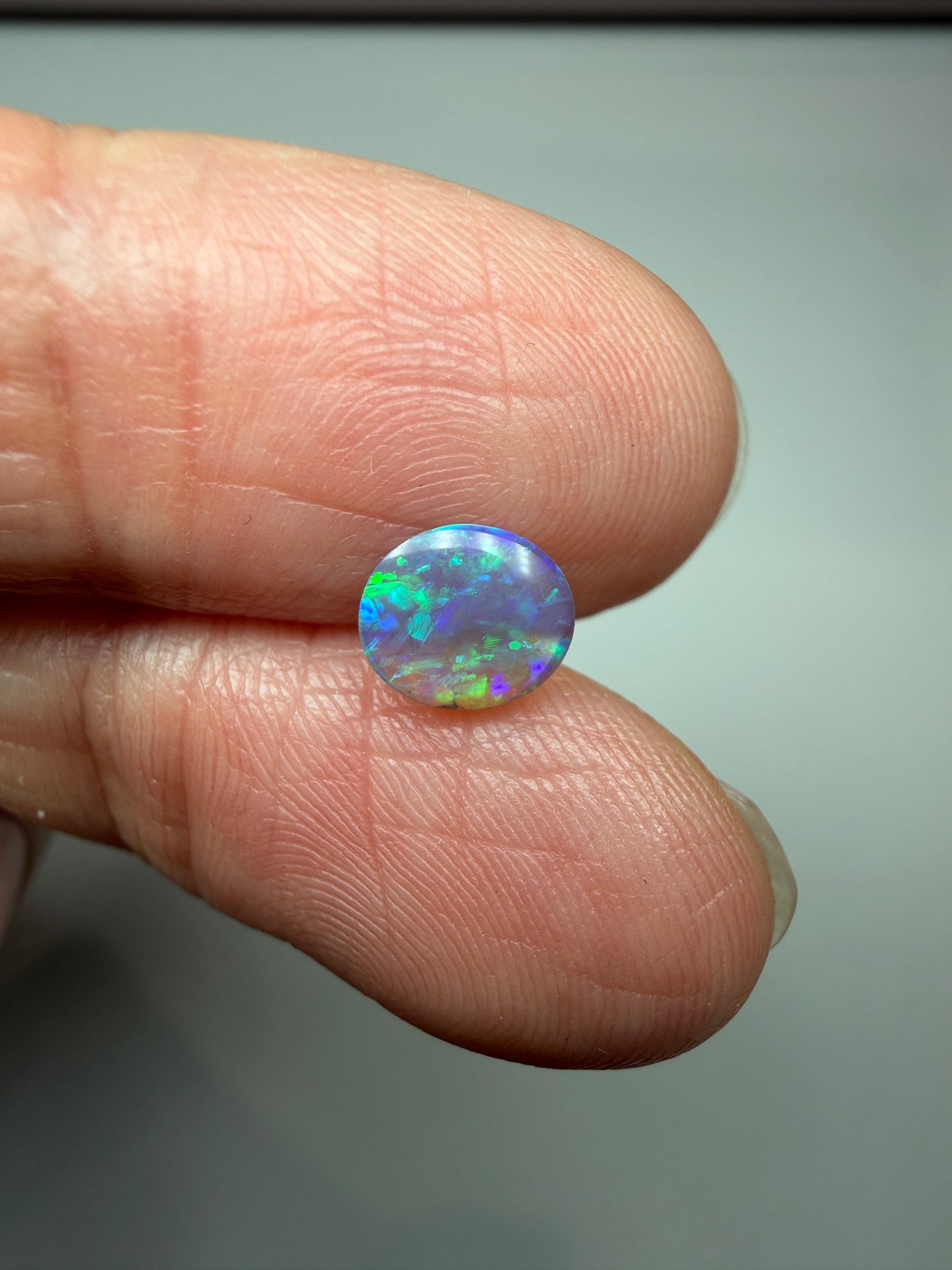 Crystal Calling. Lightning Ridge Solid Crystal Opal. 0.57 Ct