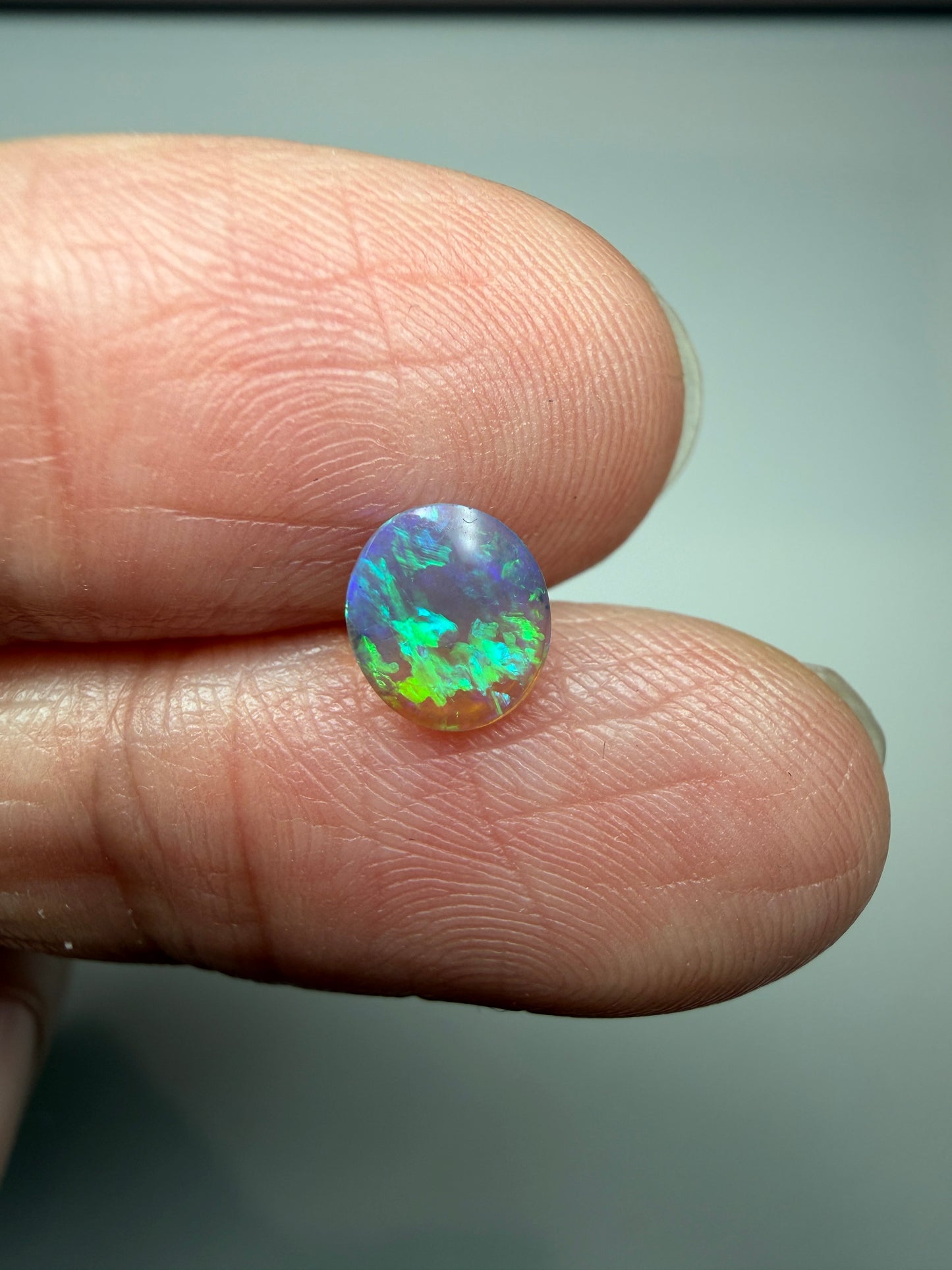 Crystal Calling. Lightning Ridge Solid Crystal Opal. 0.57 Ct