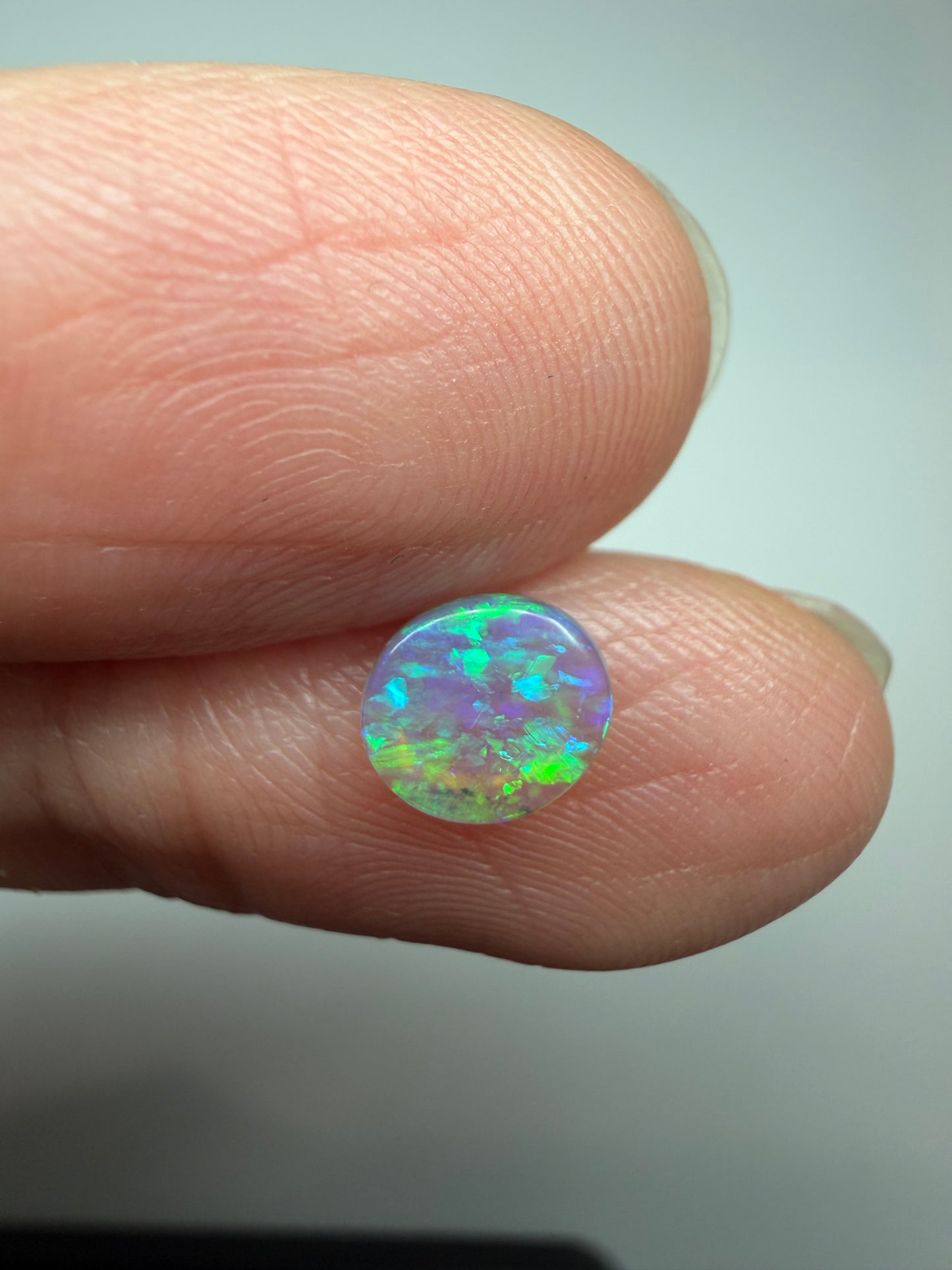 Crystal Calling. Lightning Ridge Solid Crystal Opal. 0.57 Ct
