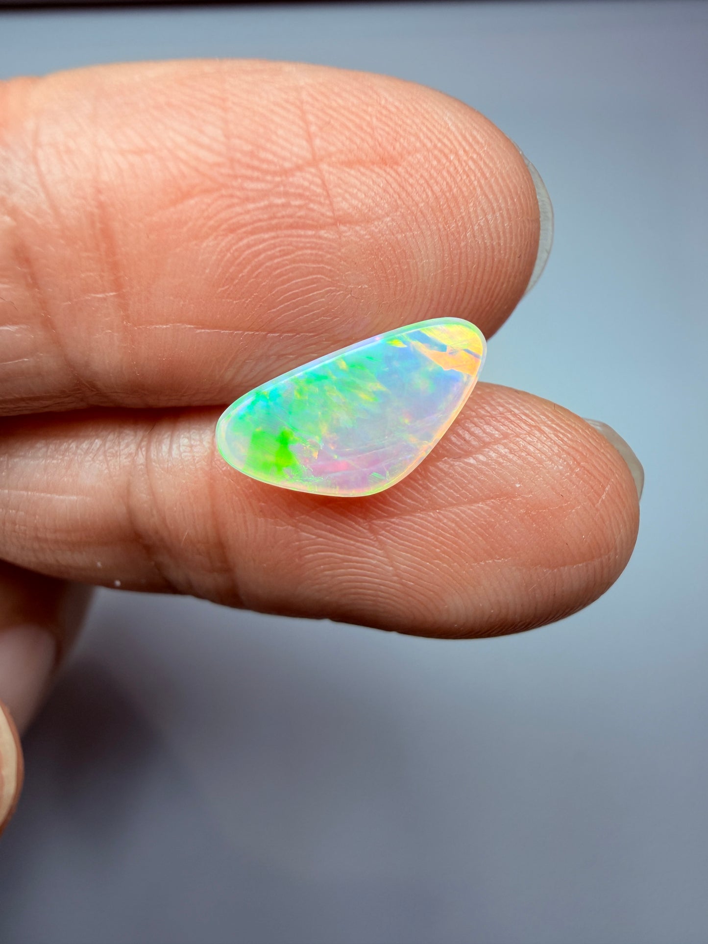 Vibrant Vibes. Lightning Ridge Solid Crystal Opal. 1.05 Ct