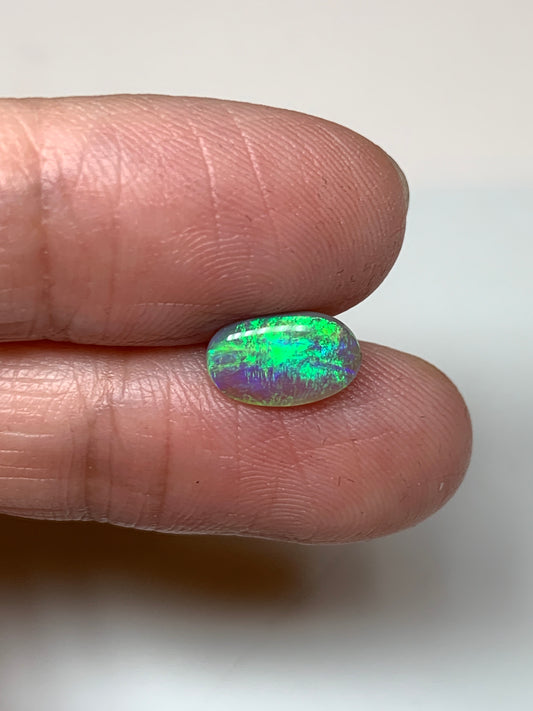Shimmering Brush Strokes. Lightning Ridge Crystal Opal. 1.00 Ct