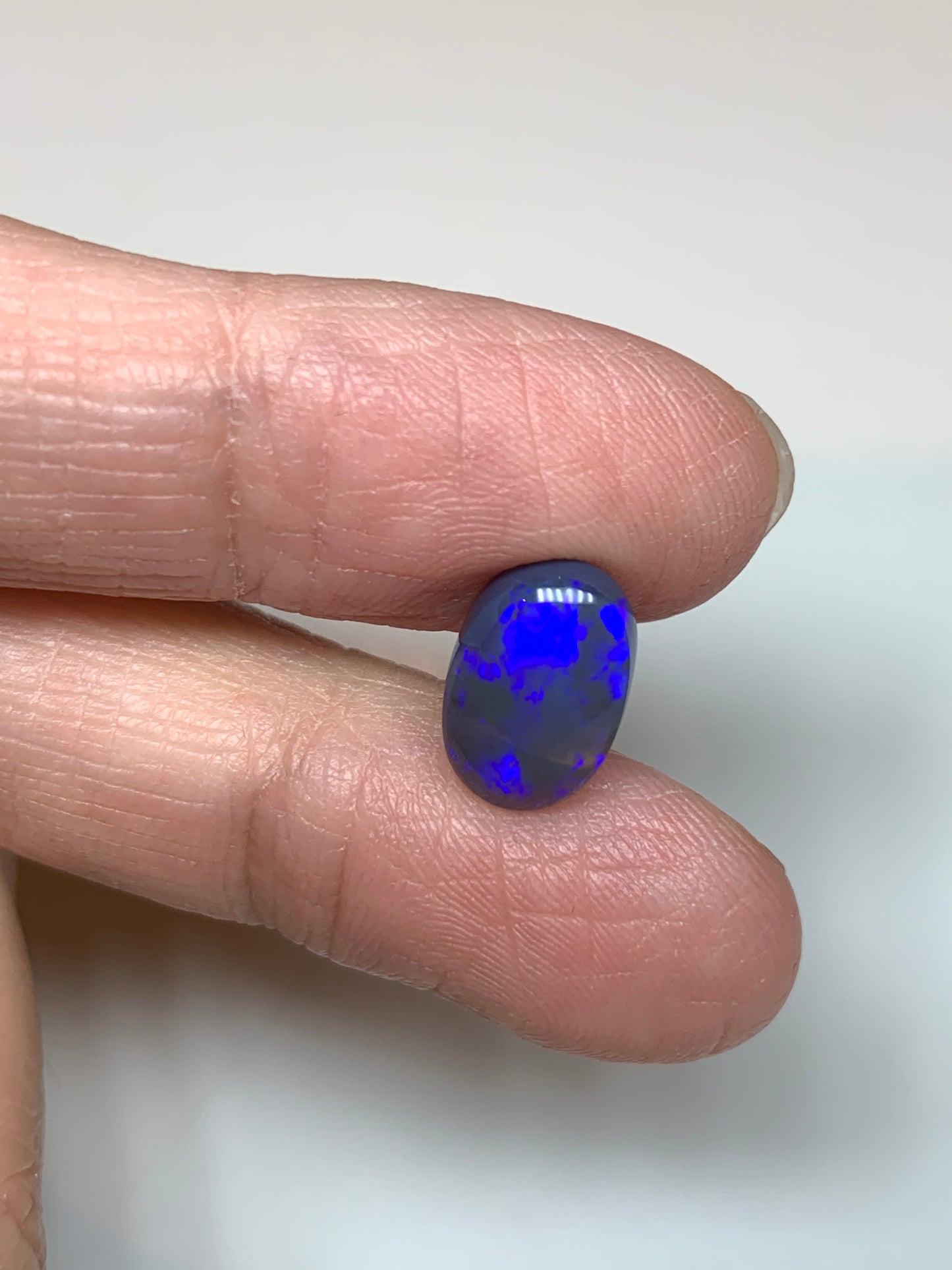 Roman Purple. Lightning Ridge Black Opal. 2.89 Ct