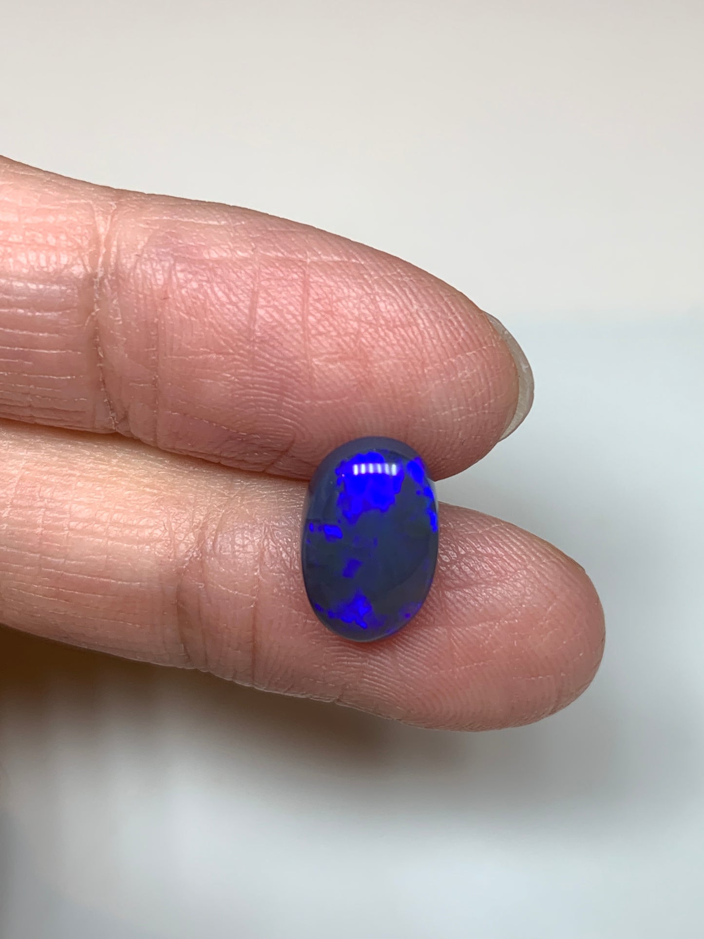 Roman Purple. Lightning Ridge Black Opal. 2.89 Ct