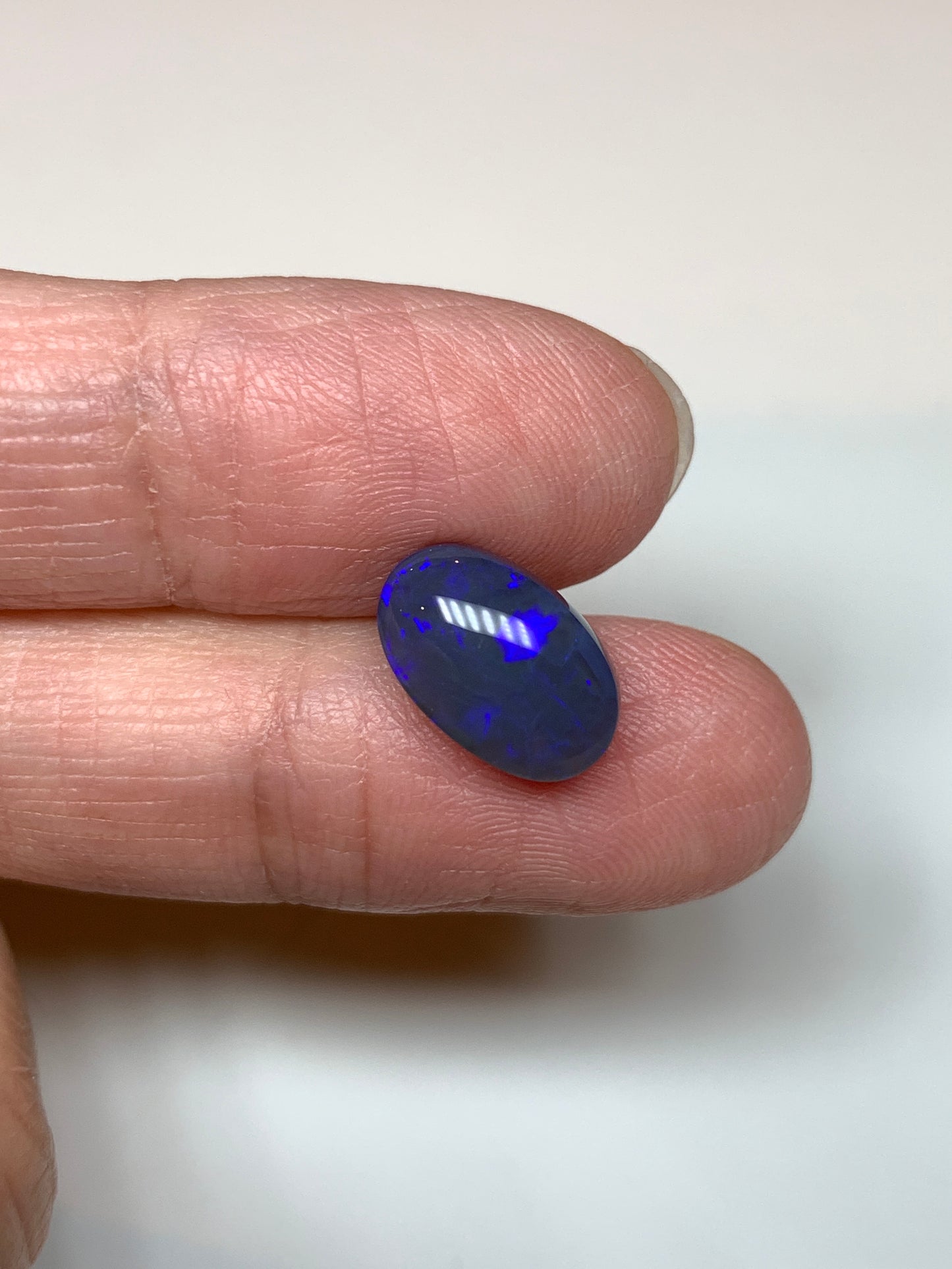 Roman Purple. Lightning Ridge Black Opal. 2.89 Ct