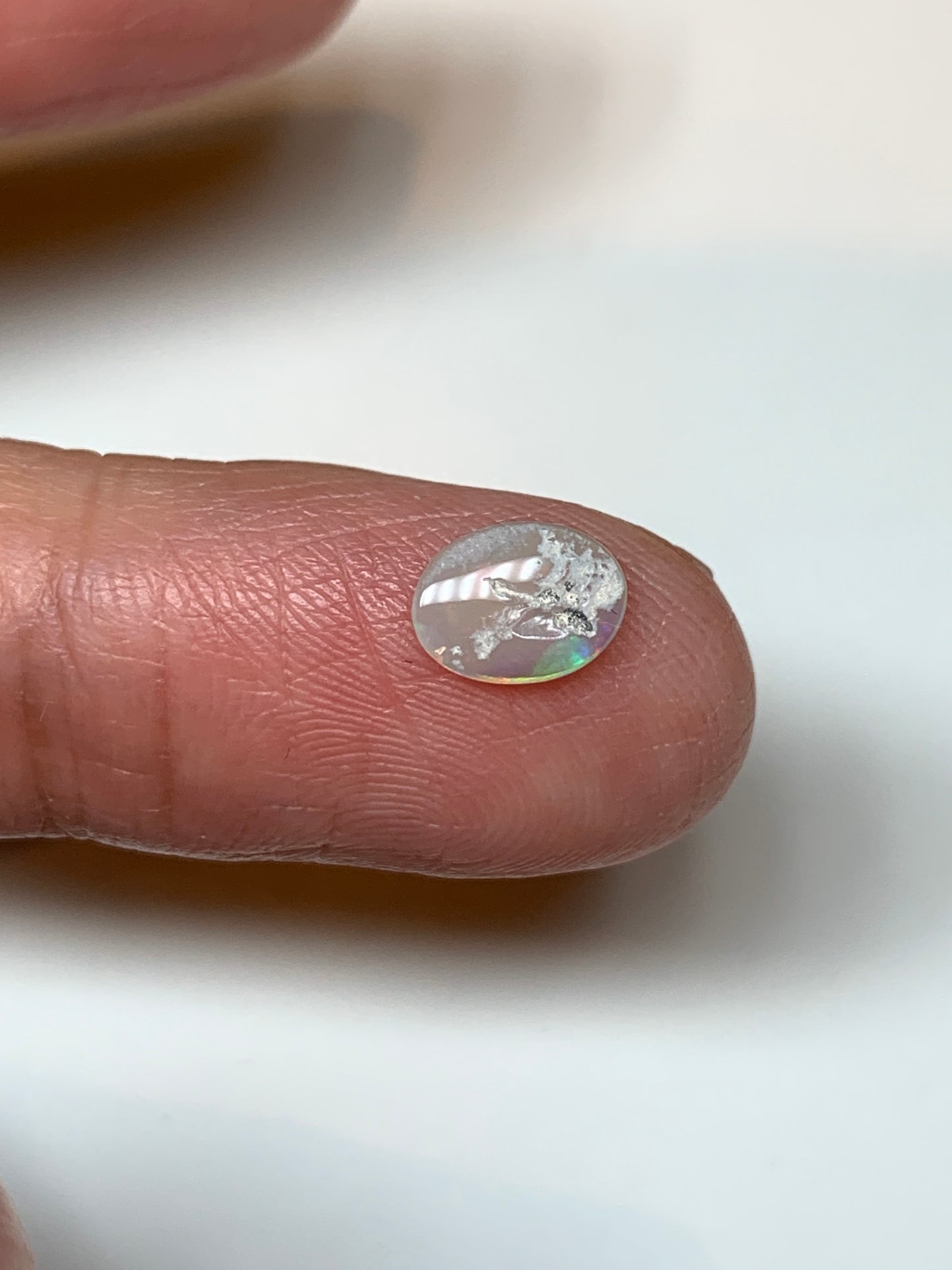 Vivid Flames. Lightning Ridge Opal Pair. 0.59 Ct