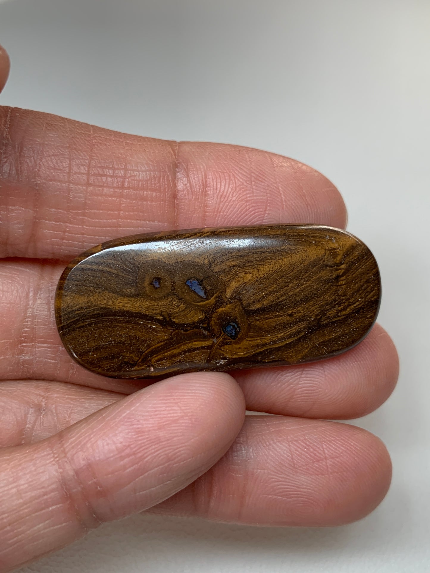 Tribal Shields. Solid Boulder Opal Pair. 83.42 Ct