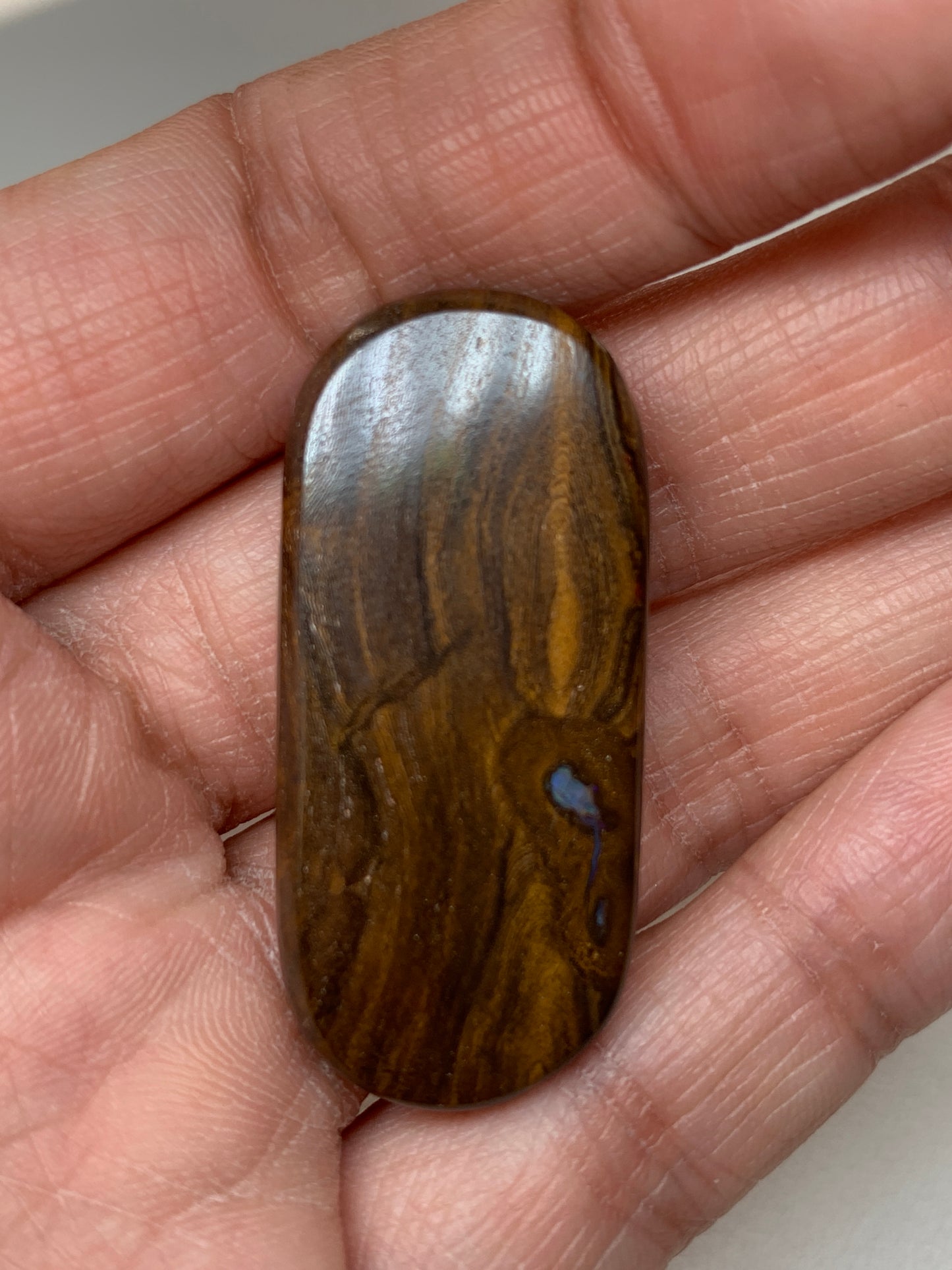 Tribal Shields. Solid Boulder Opal Pair. 83.42 Ct
