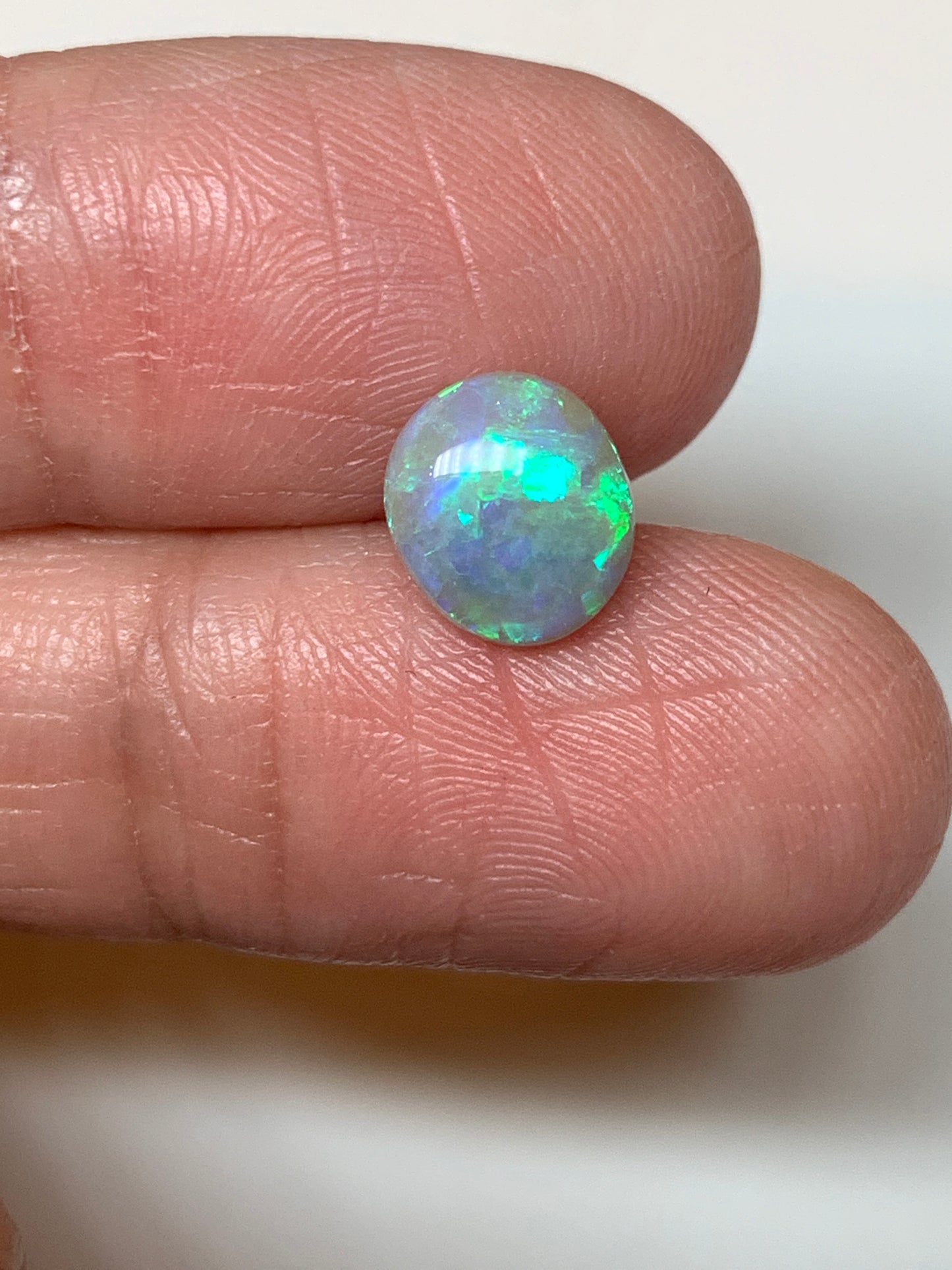 Block Pattern. Lightning Ridge Opal. 1.21 Ct