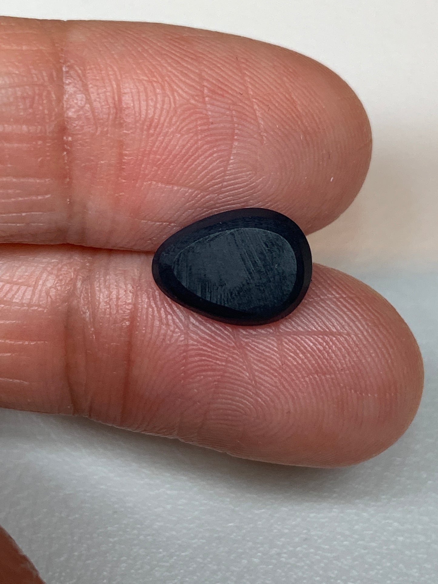 Sparkling Sea. Lightning Ridge Doublet Black Opal. 1.85 Ct