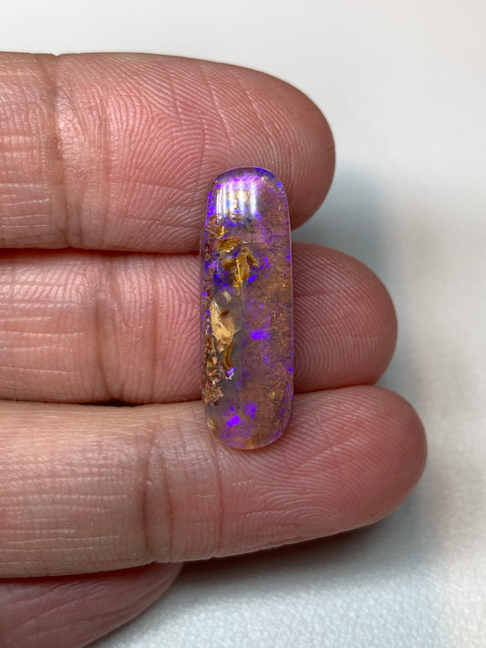 Wood Replacement. Solid Boulder Opal. 6.20 Ct