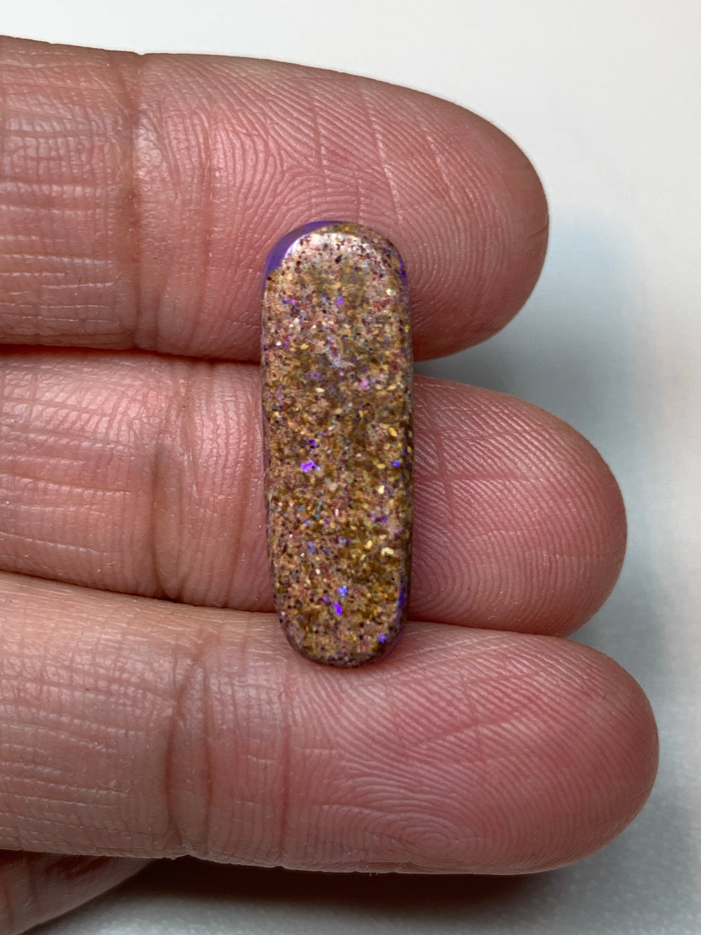 Wood Replacement. Solid Boulder Opal. 6.20 Ct