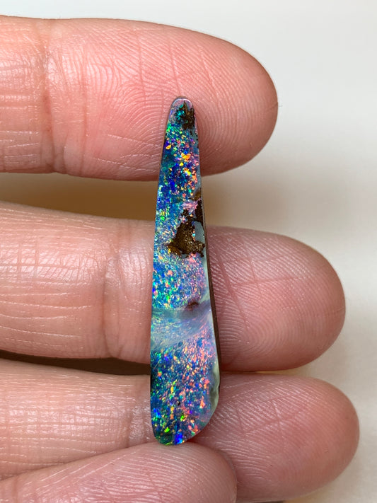 Star Clusters. Solid Boulder Opal. 8.30 Ct