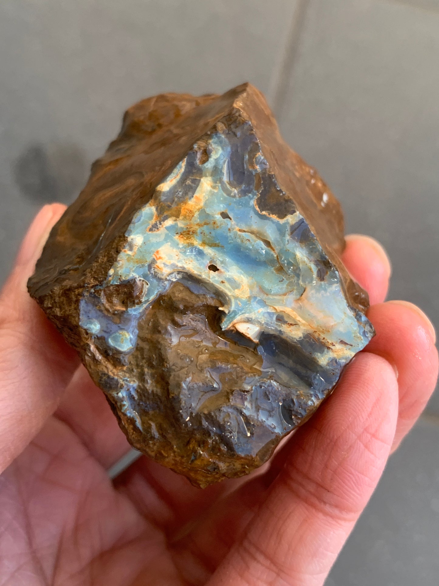 Great Starter Rock. Rough Boulder Opal. 144 Grams