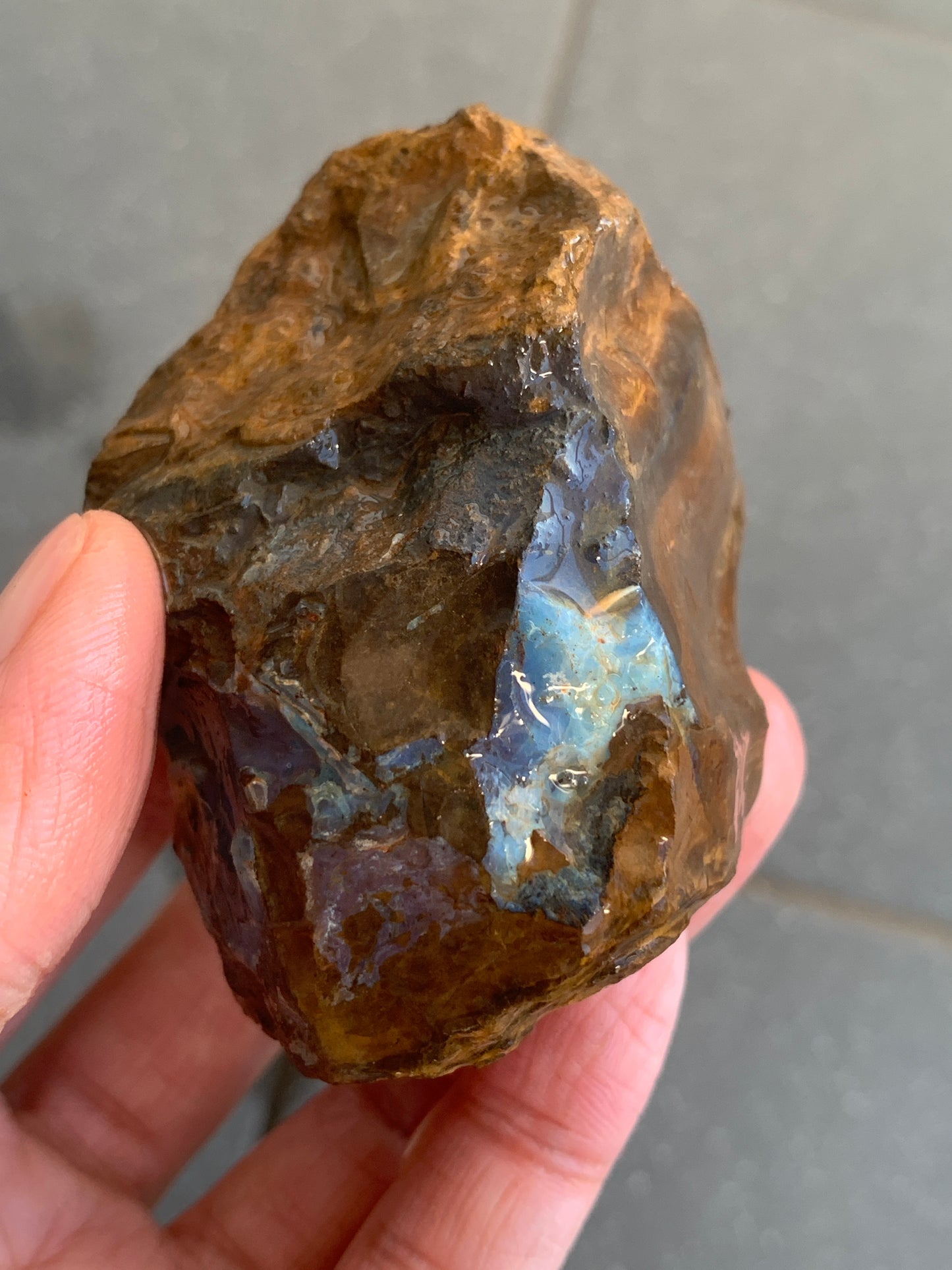 Great Starter Rock. Rough Boulder Opal. 144 Grams